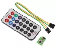 Bộ điều khiển từ xa bằng hông ngoại gồm cảm biến hồng ngoại HX1838 + Remote hồng ngoại mã NEC